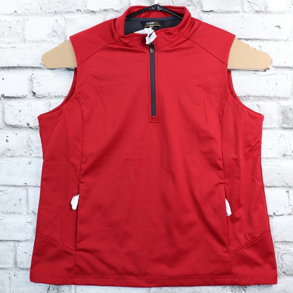 65149198 North End Core 365 Ladies Journey Fleece Vest Classic Red XL. NWT